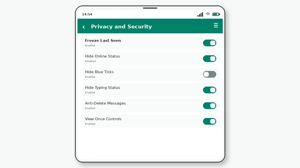 GB WhatsApp privacy and safety illustration